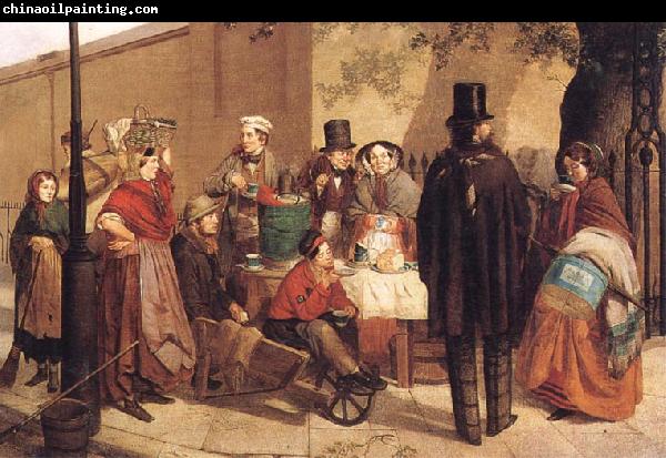 Charles Hunt A Coffee Stall Westminster