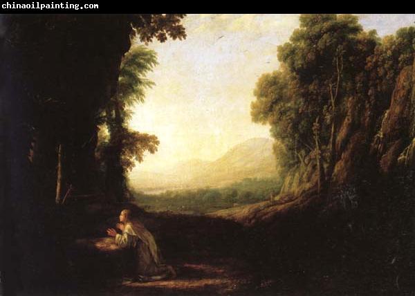 Claude Lorrain Landscape with a the Penitent Magdalen