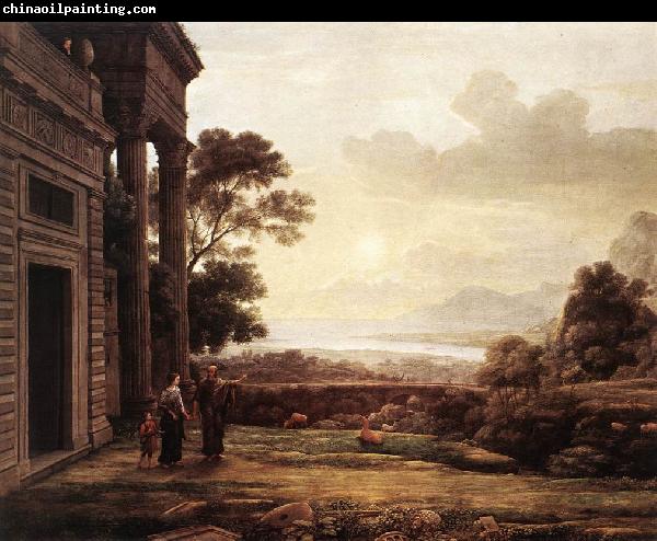 Claude Lorrain The Expulsion of Hagar