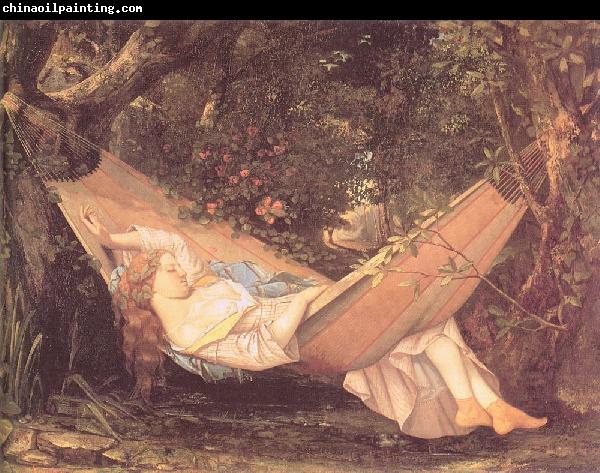 Courbet, Gustave The Hammock