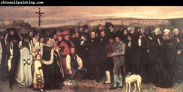 Courbet, Gustave A Burial at Ornans