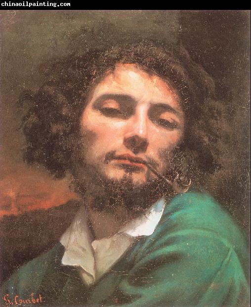 Courbet, Gustave Self-Portrait (Man with a Pipe)