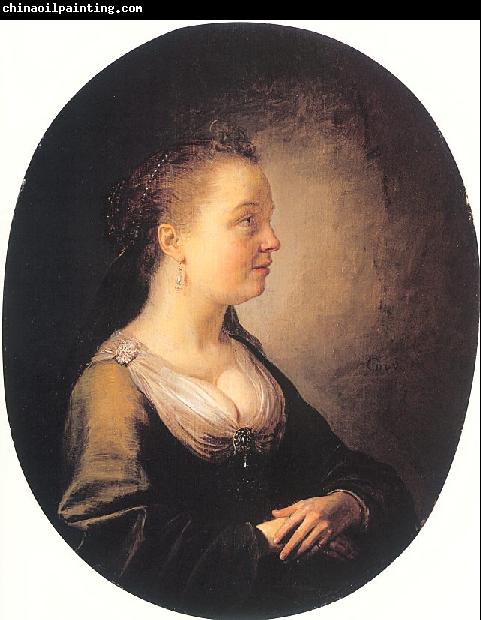 DOU, Gerrit Portrait of a Young Woman