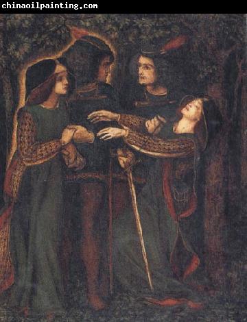 Dante Gabriel Rossetti How They Met Themselves