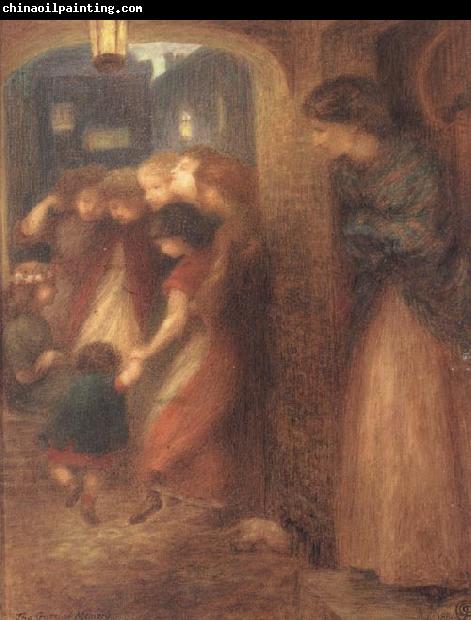 Dante Gabriel Rossetti The Gate Memory