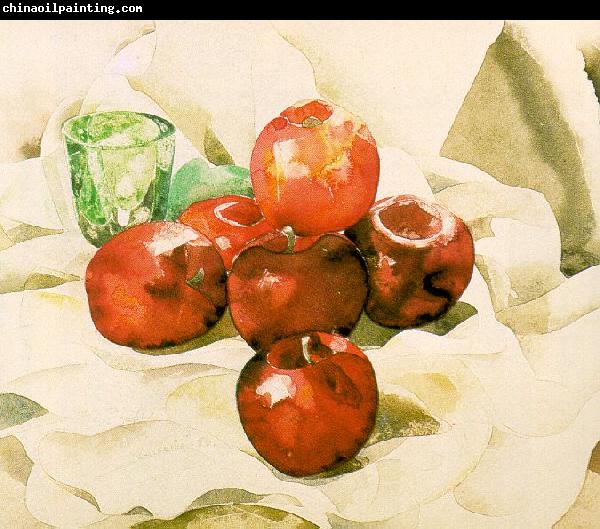 Demuth, Charles Still Life with Apples and a Green Glass