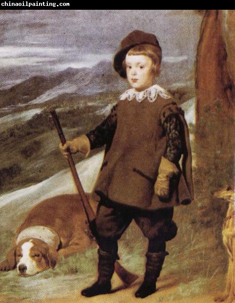 Diego Velazquez Prince Baltasar Carlos in Hunting Dress(detail)