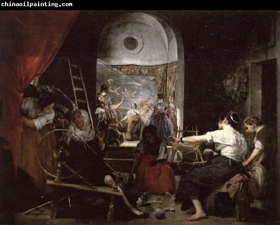 Diego Velazquez The Spinners or The Fable of Arachne