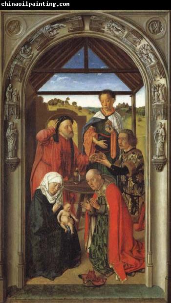 Dieric Bouts The Annunciation,The Visitation,THe Adoration of theAngels,The Adoration of the Magi