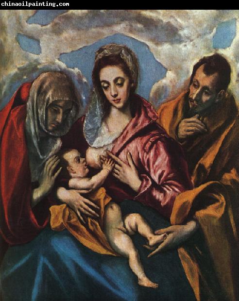 El Greco Holy Family