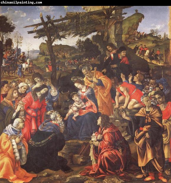 Filippino Lippi The Adoration of the Magi