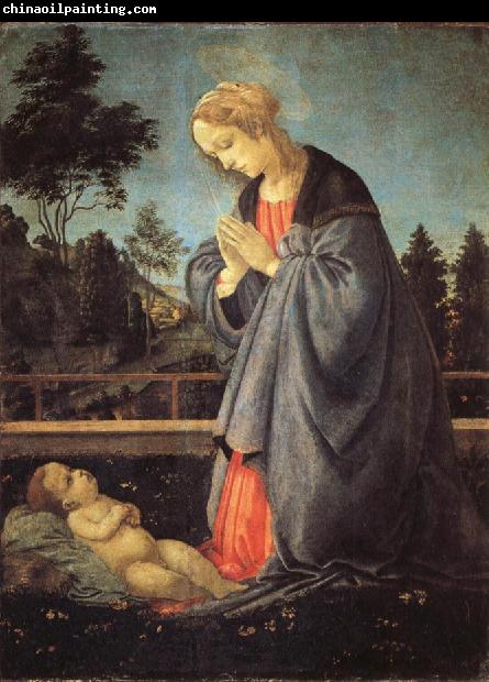 Filippino Lippi The Adoration of the Child