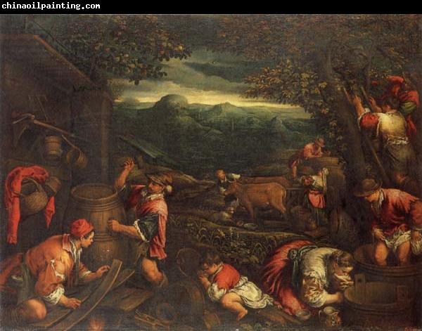 Francesco Bassano the younger Autumn