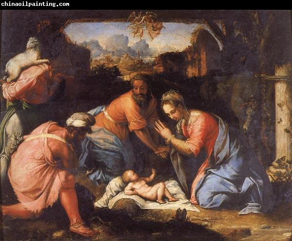 Francesco Salviati The Adoration of the Shepherds