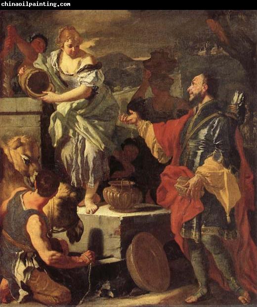 Francesco Solimena Rebecca at the Well