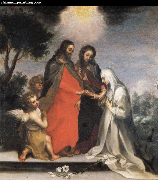 Francesco Vanni The Mystic Marriage of St.Catherine of Siena