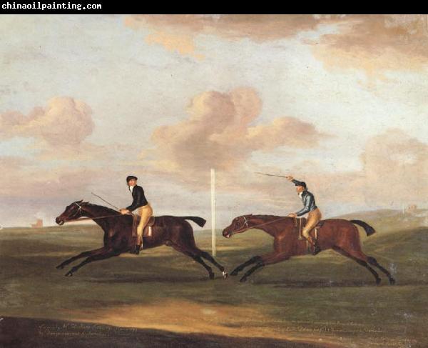 Francis Sartorius The Race For The King's Plate at Newmarket,6th May 1797,Won By 'Tottenridge'