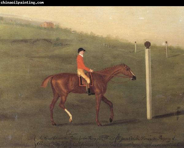 Francis Sartorius 'Eclipse' with Jockey up walking the Course for the King's Plate 1776