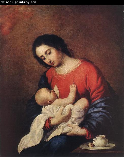 Francisco de Zurbaran Madonna with Child