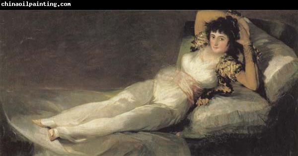 Francisco de goya y Lucientes The Maja Clothed