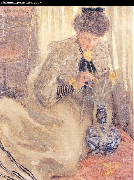 Frieseke, Frederick Carl The Yellow Tulip