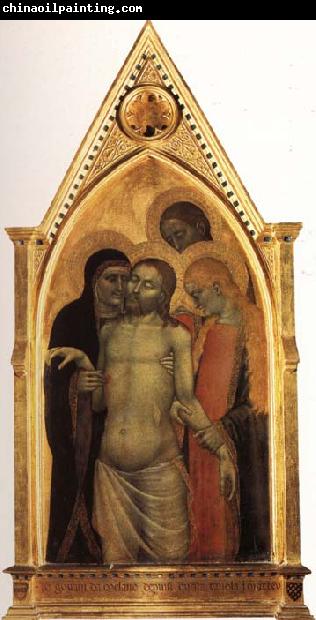 GIOVANNI DA MILANO Pieta of Christ and His Mourners