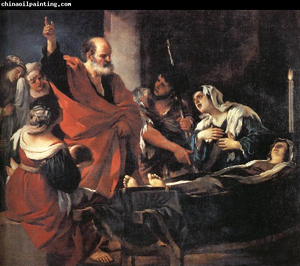 GUERCINO St.Peter Revives Tbitha