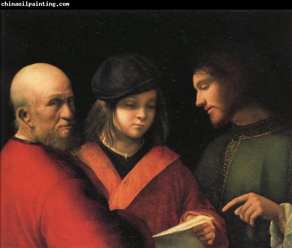 Giorgione The Singing Lesson