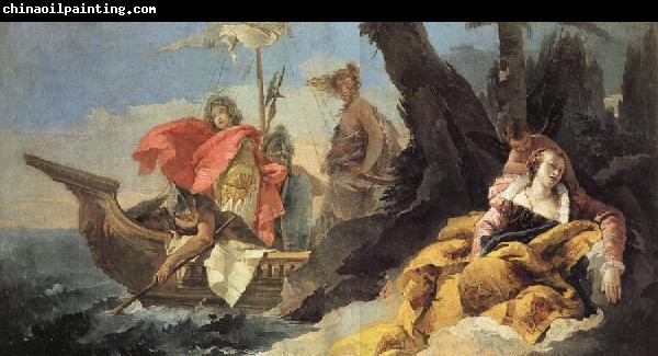 Giovanni Battista Tiepolo Rinaldo Abandons Armida