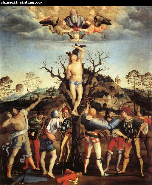 Girolamo Genga The Martyrdom of St.Sebastian