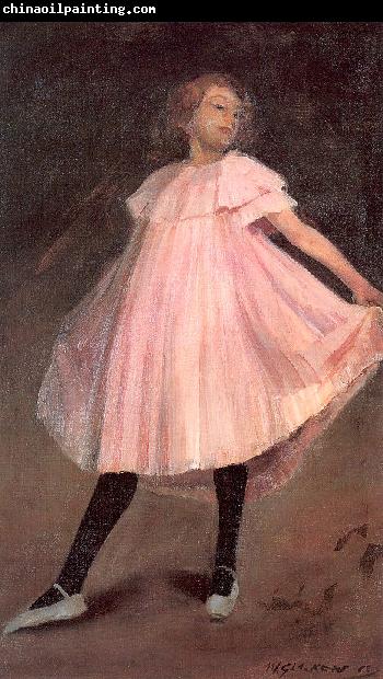 Glackens, William James Dancer in a Pink Dress