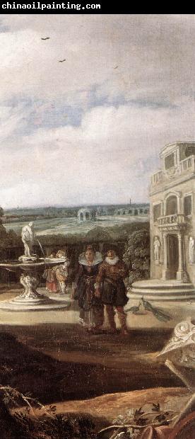 HALS, Frans Married Couple in a Garden (detail)