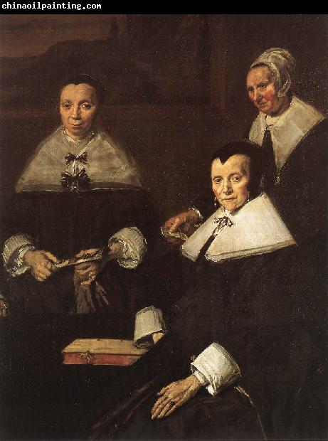 HALS, Frans Regentesses of the Old Men's Almshouse (detail)