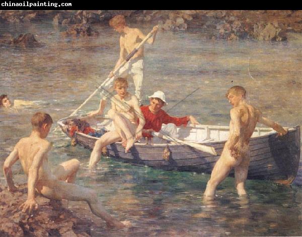 Henry Scott Tuke Ruby Gold and Malachite