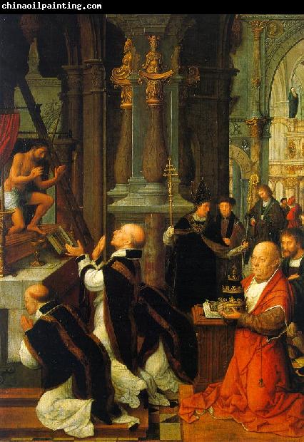 Isenbrandt, Adriaen The Mass of St. Gregory