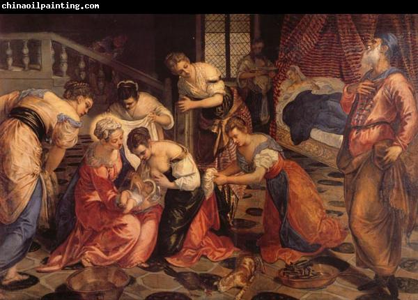 Jacopo Tintoretto The Birth of St.John the Baptist