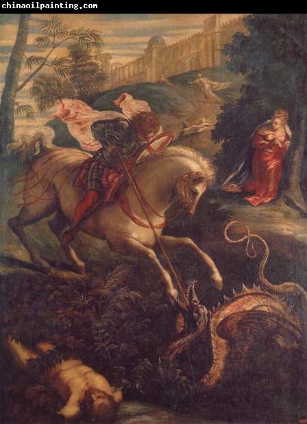 Jacopo Tintoretto St.George and the Dragon