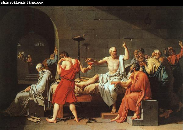 Jacques-Louis David The Death of Socrates