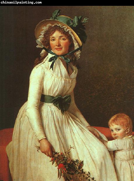 Jacques-Louis David Portrait of Madame Seriziat