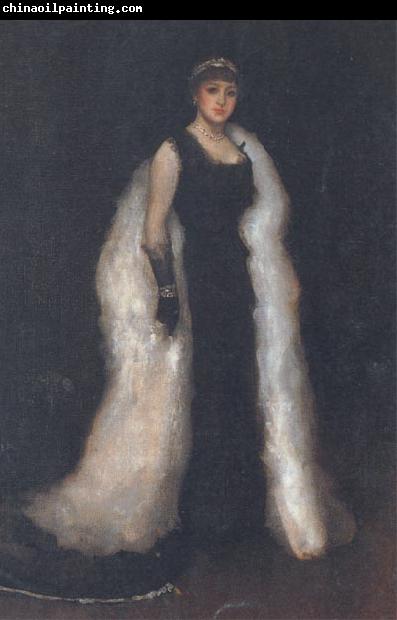 James Abbot McNeill Whistler Arrangement in Black No 5:Lady Meux