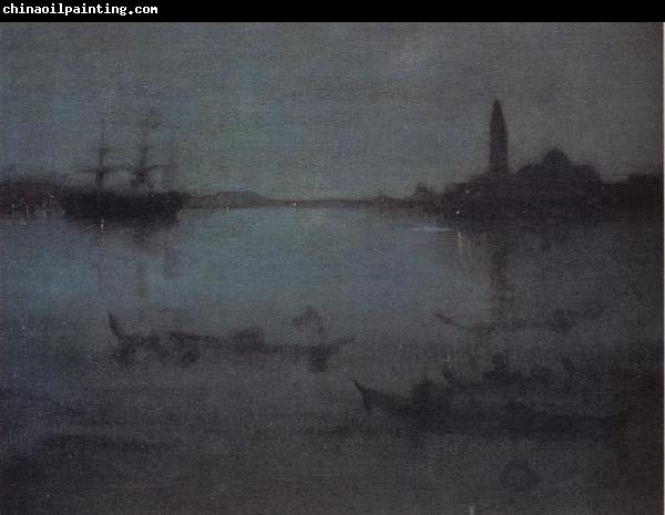 James Abbott McNeil Whistler Nocturne in Blue and Silver:The Lagoon Venice