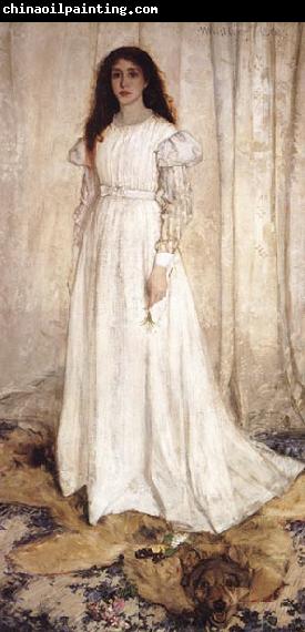 James Abbott McNeil Whistler Symphony in white No 1 The White Girl