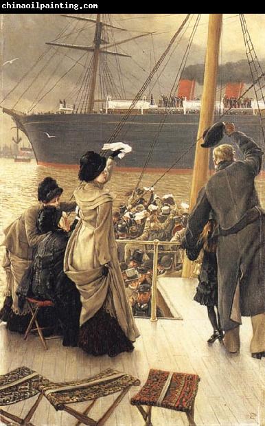 James Tissot Good-bye-On the Mersey