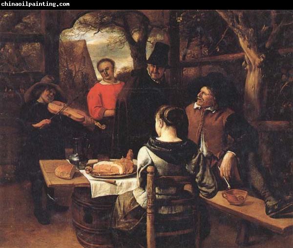 Jan Steen The Meal