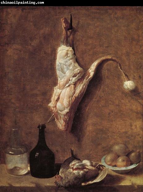 Jean Baptiste Oudry Still Life with Calf's Leg