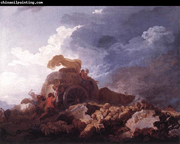 Jean Honore Fragonard The Storm