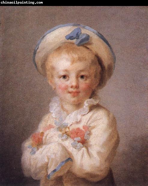 Jean Honore Fragonard A Boy as Pierrot