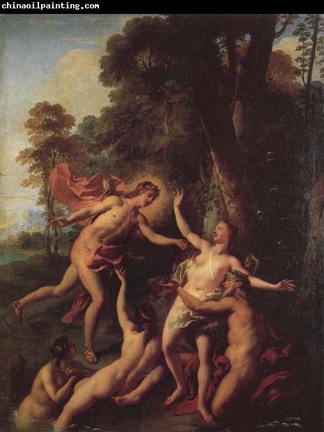 Jean-Francois De Troy Apollo and Daphne