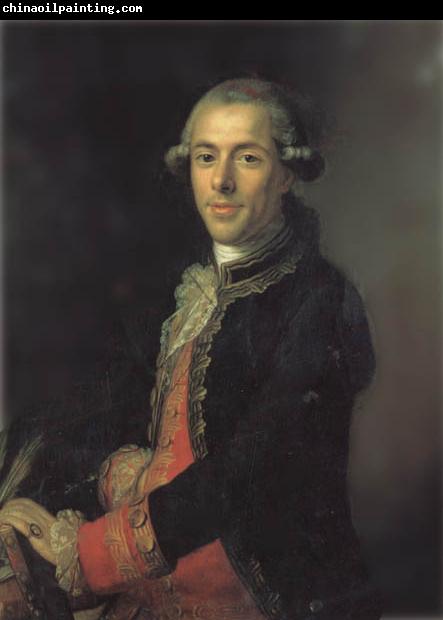 Joaquin Inza Portrait of Tomas de Iriarte