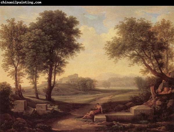 Johann Christian Reinhart An Ideal Landscape